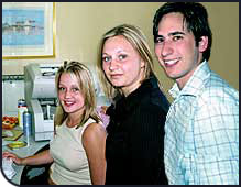 Leanne, Kelly and Chris